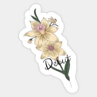 Debut album ts daffodil album Sticker